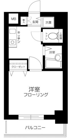 エクセリア池袋 間取り