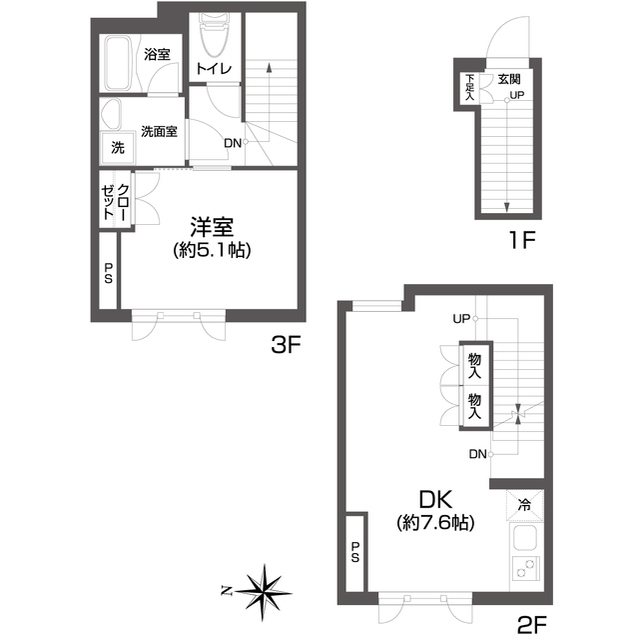 UVAS池袋 間取り