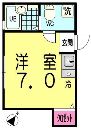 エフォート西池袋 間取り