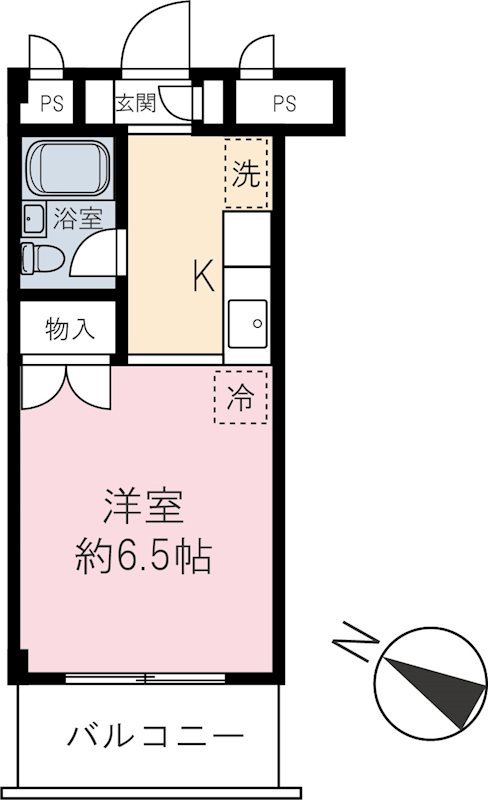 カーサソラーレ池袋 間取り