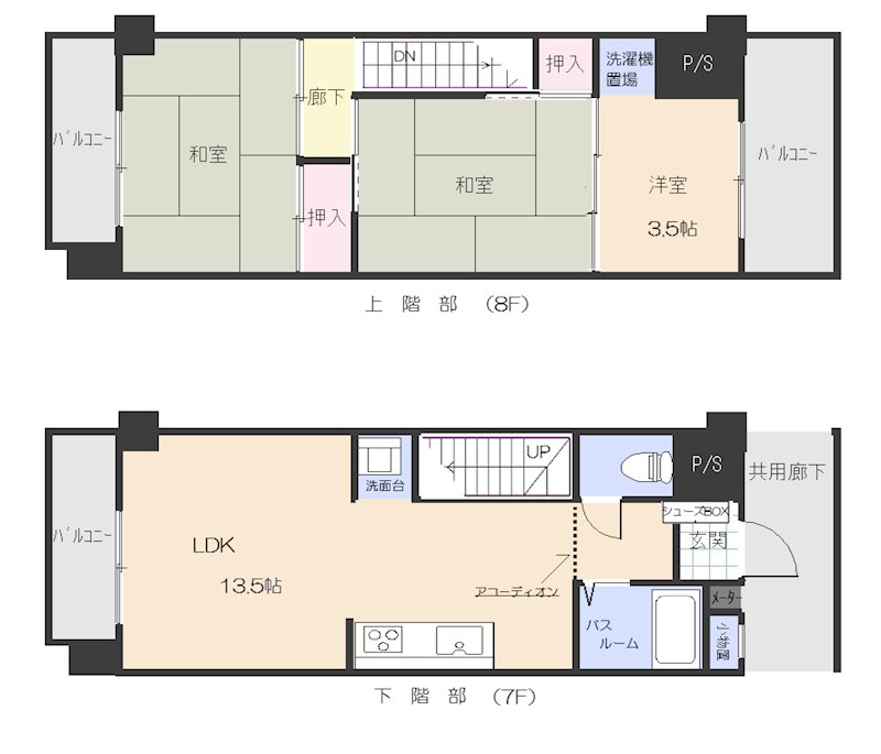 鹿児島県鹿児島市山下町12-12 間取り