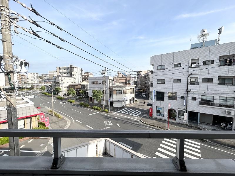 城西コーポ ベランダ