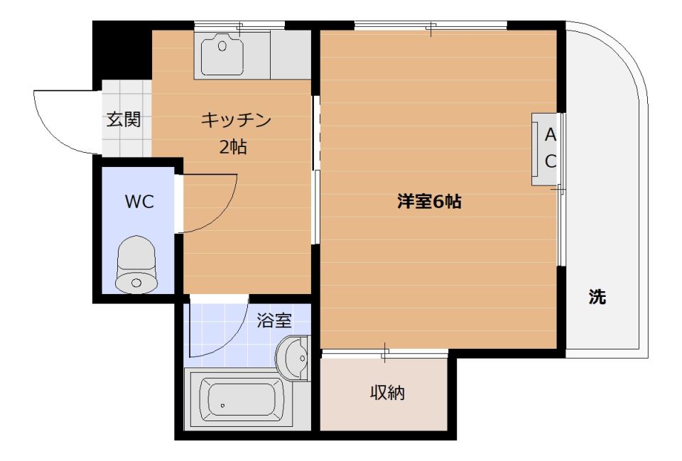 マノア草牟田 間取り