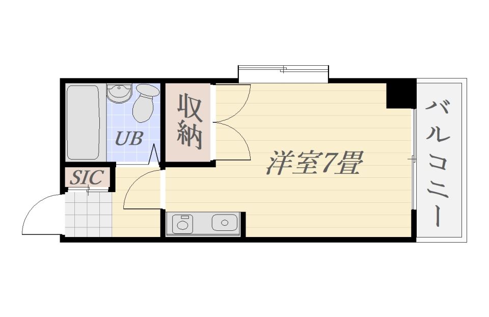 サンセットビル（西田） 間取り