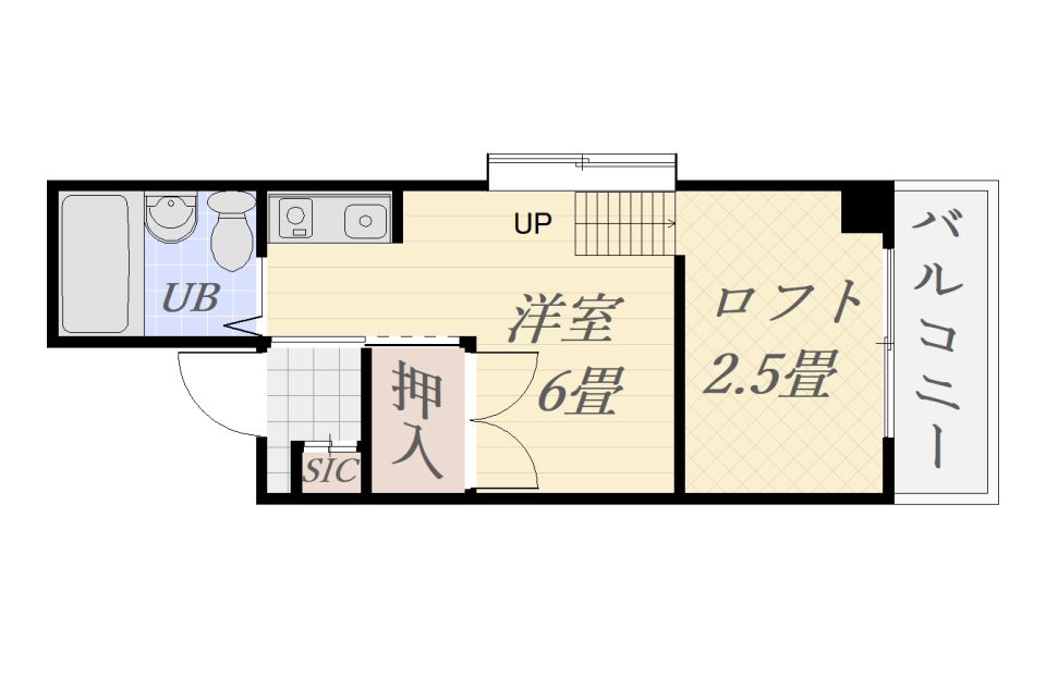 サンセットビル（西田） 間取り