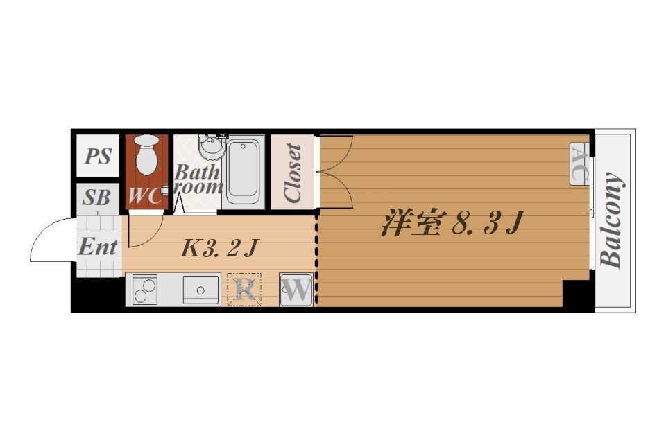 パセオ城山 間取り