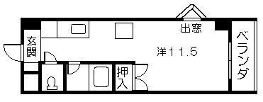 パセオ城山 間取り
