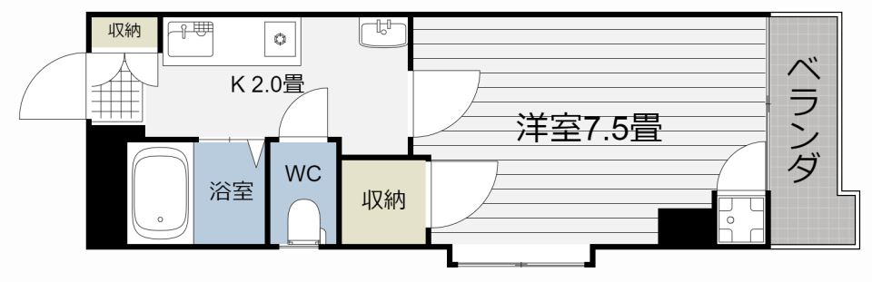 第二メゾン荒田 間取り