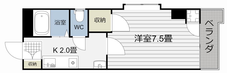 第二メゾン荒田 間取り