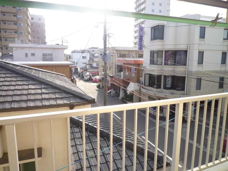 南光ハイツ ベランダ