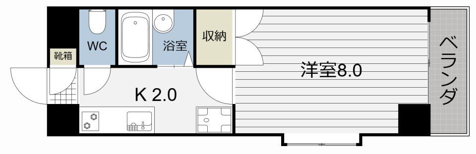 ファインビュー高麗 間取り