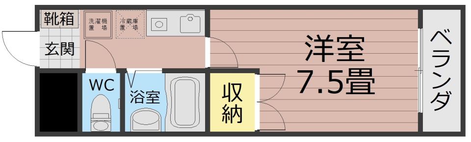 フローラル名山 間取り