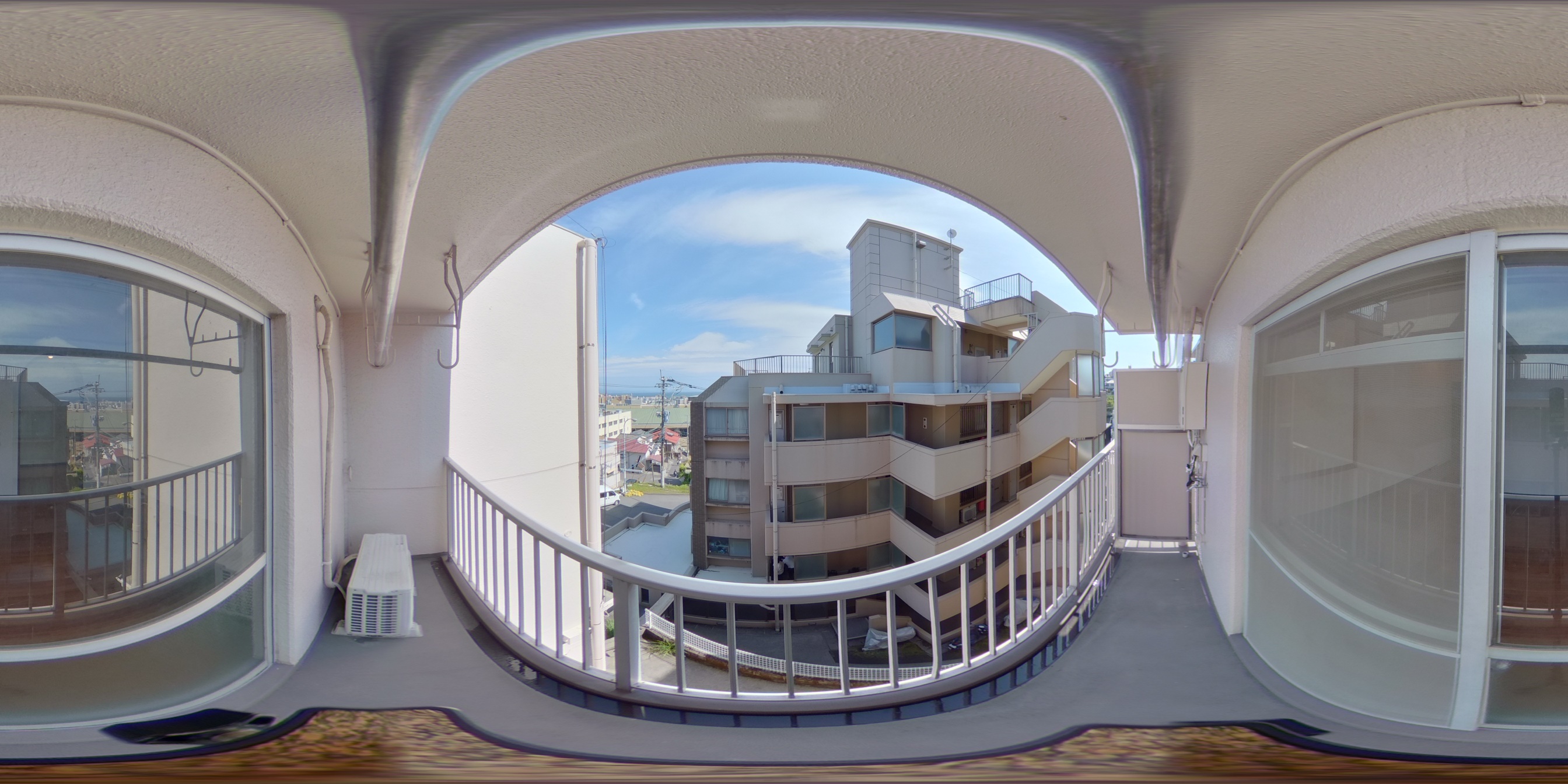 ＭｕｒａｓａｋｉｂａｒｕＭａｎｓｉｏｎ ベランダ