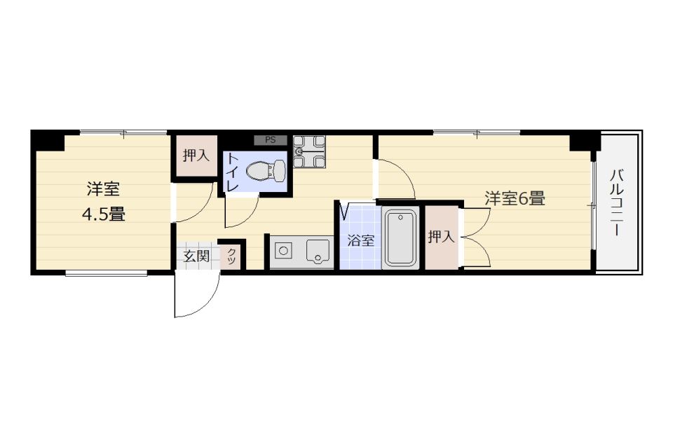 グリーン・ゲイブルス 間取り