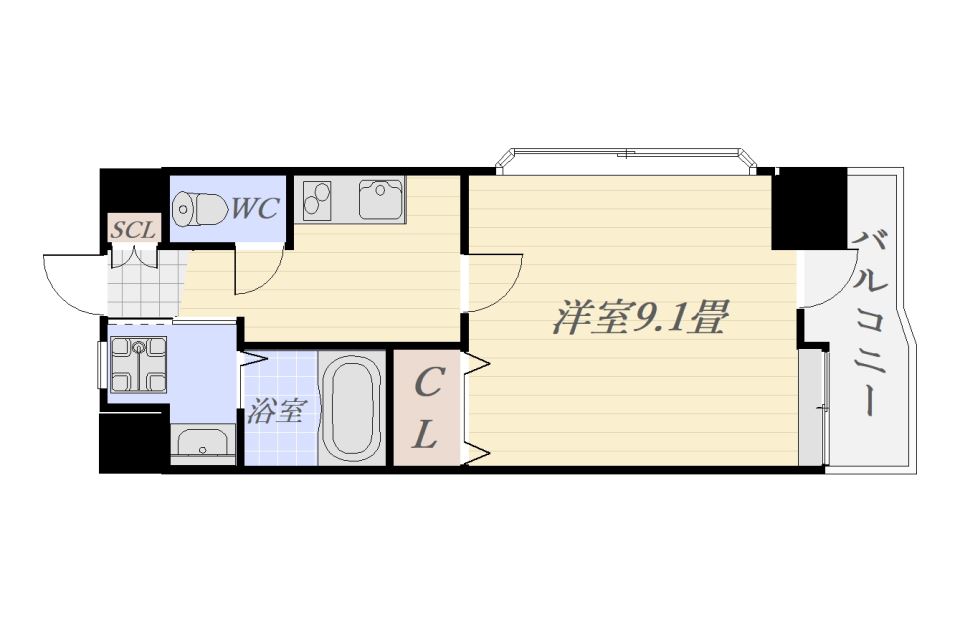 アンソレイユ桂 間取り