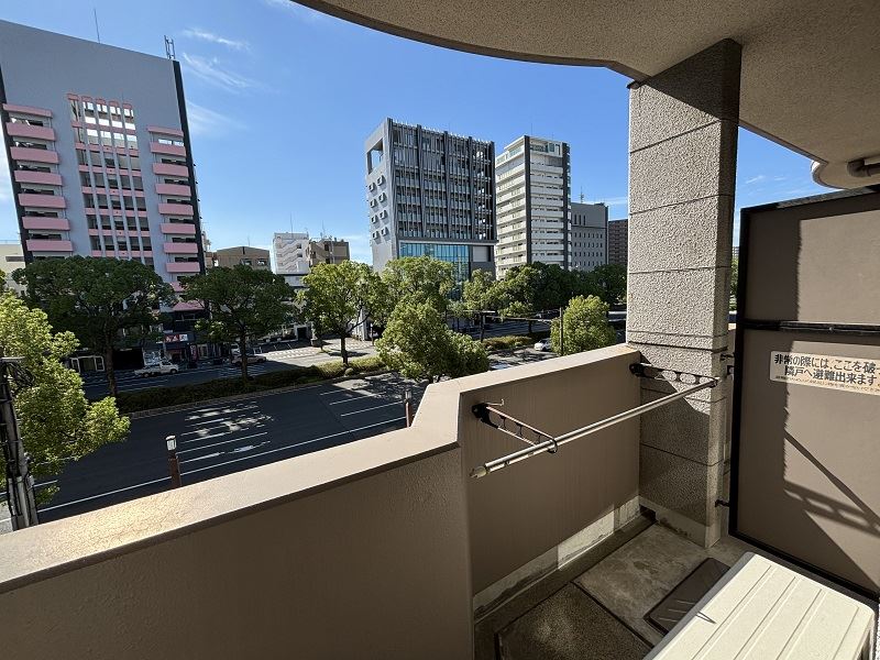 アンソレイユ桂 ベランダ