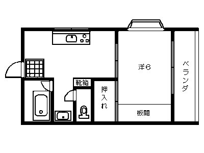 コーポ大鴨 間取り