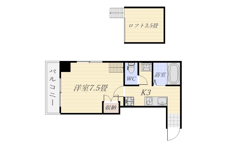 丸善高麗ハイツ 間取り