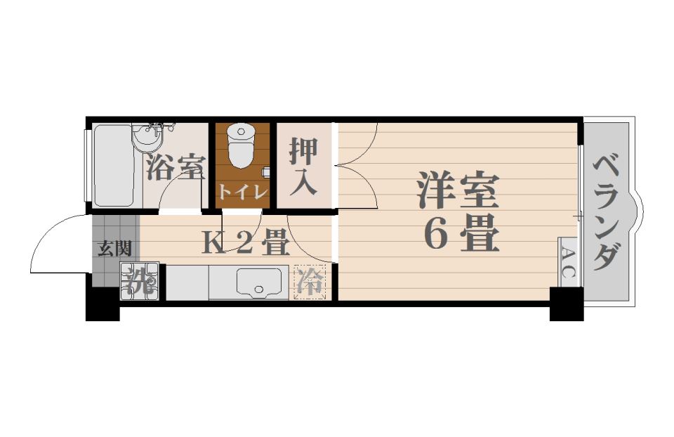 エントピア鴨池第８ 間取り