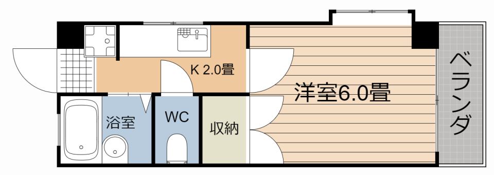 エントピア鴨池第８ 間取り