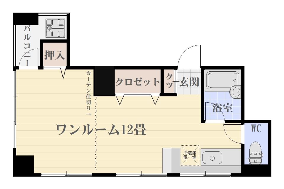 コスモピア 間取り