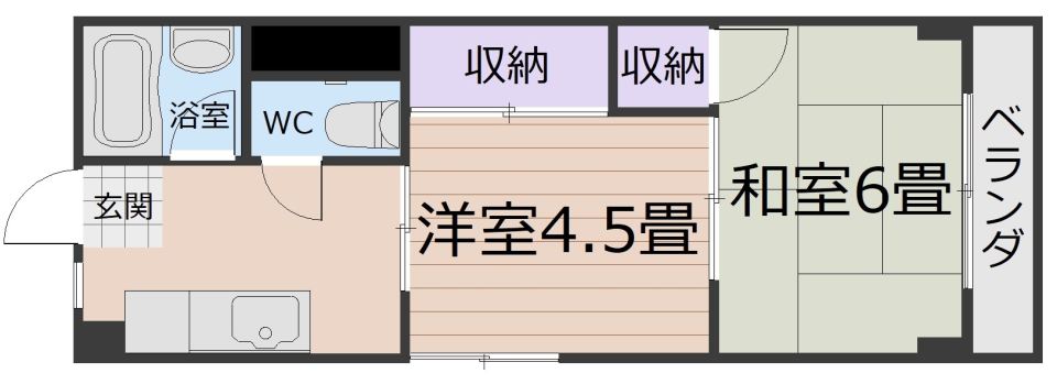 下坊マンション 間取り