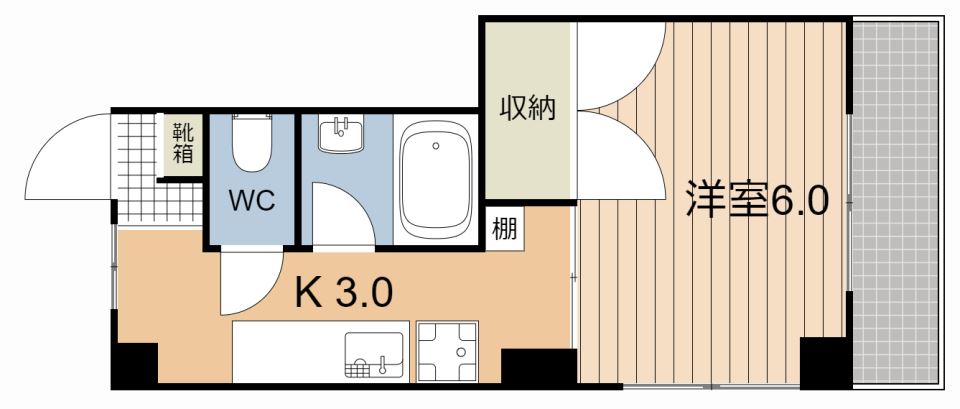 コーポ南星 間取り