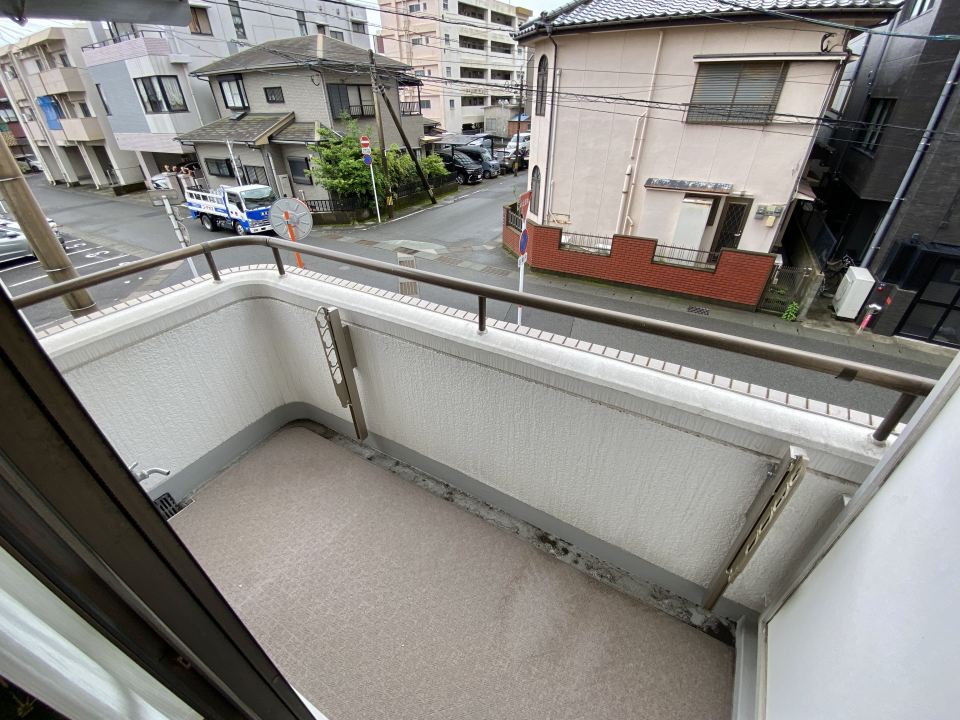 トーカンキャステール交通局前 ベランダ