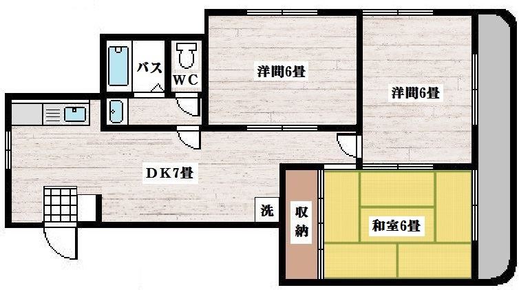 ニューセンタービル 間取り