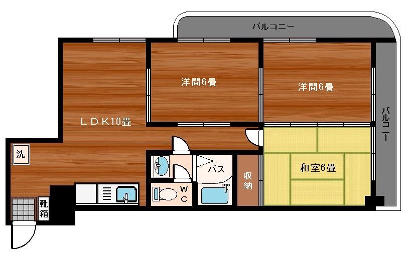 ニューセンタービル 間取り