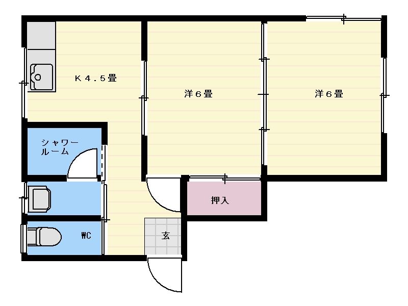 めんめん亭ビル 間取り
