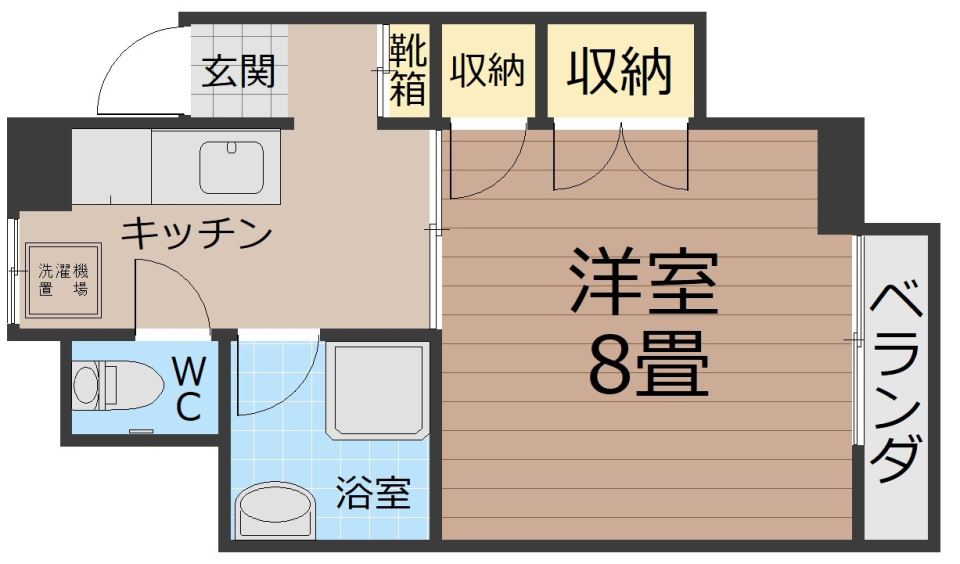 松田ビル（新屋敷） 間取り