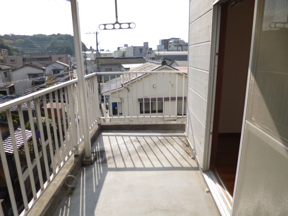 木藤ハイツ ベランダ