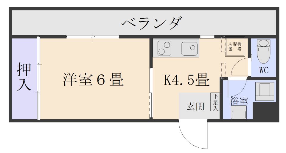 サンシャイン上之園 間取り