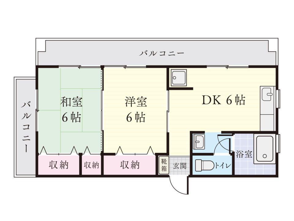 サンシャイン上之園 間取り