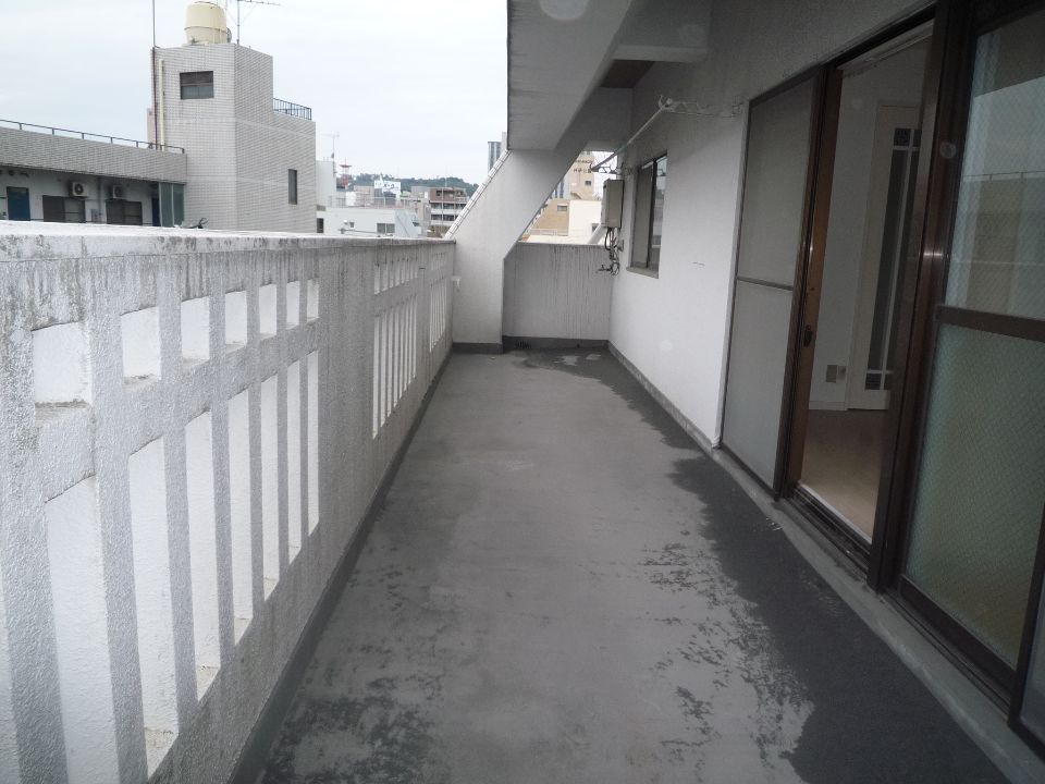 サンシャイン上之園 ベランダ