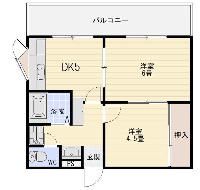 第二ヨシミツビル 間取り