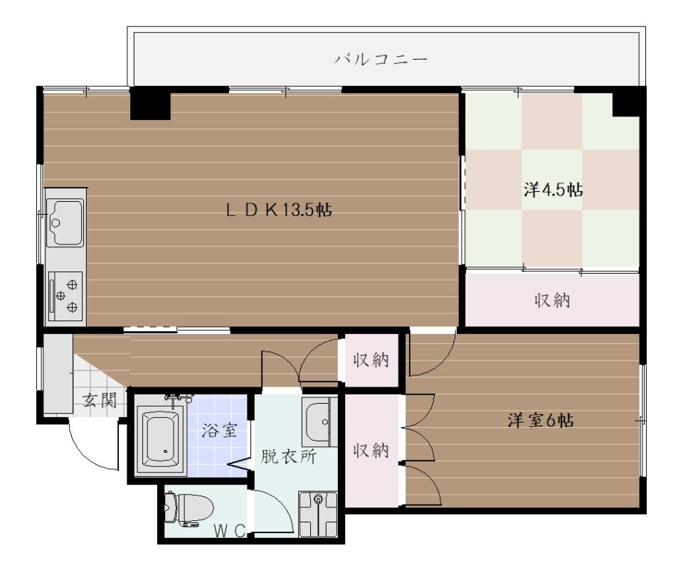 宇都マンション 間取り