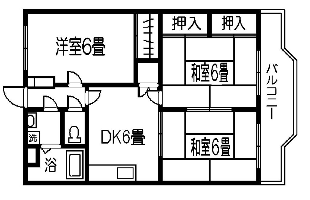 ウェルス武岡 間取り