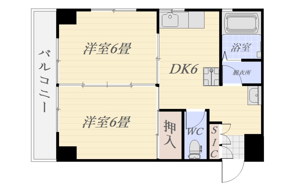 ルクール西千石 間取り