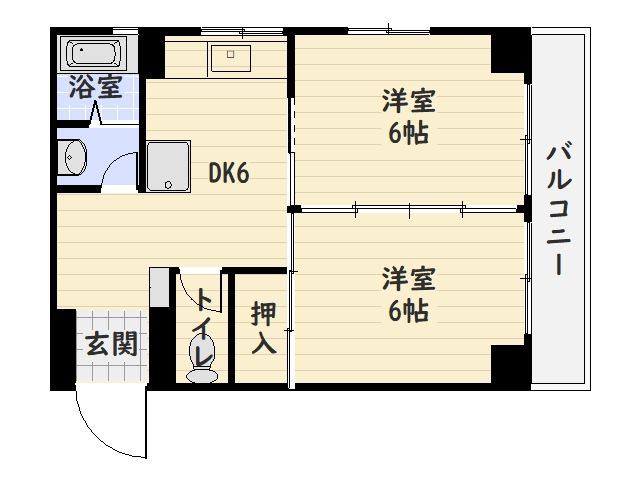 ルクール西千石 間取り