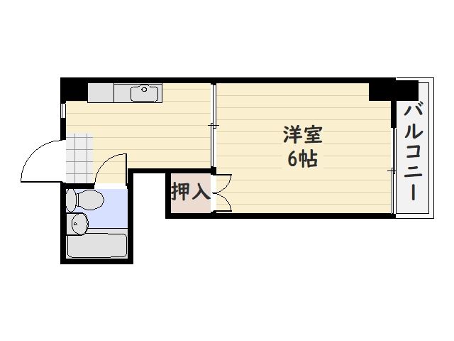 幸マンション（草牟田１丁目） 間取り