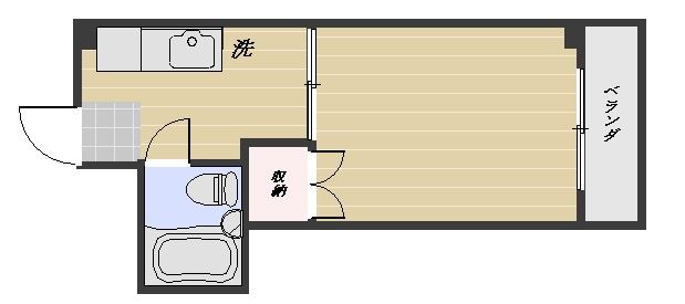 幸マンション（草牟田１丁目） 間取り