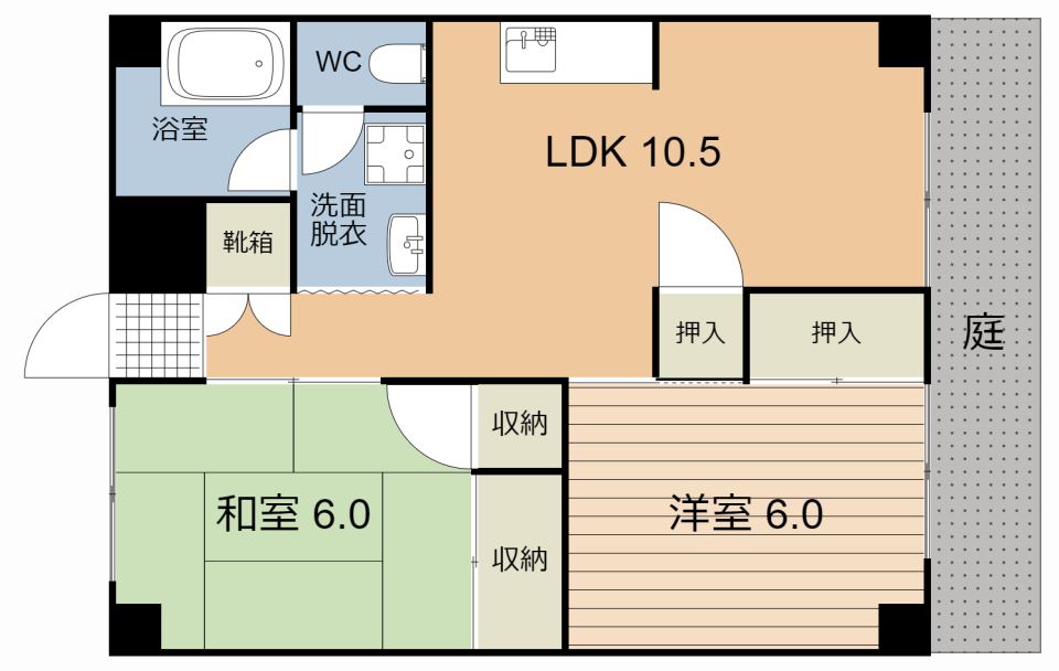 榎園マンション 間取り
