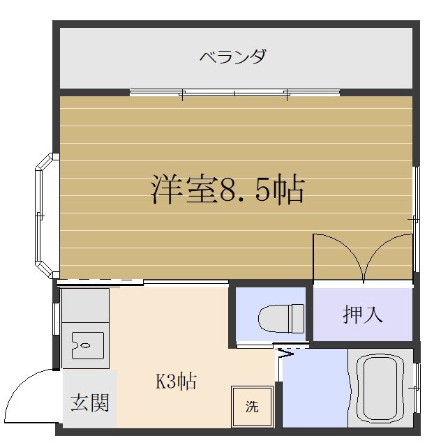 ハイツ順 間取り
