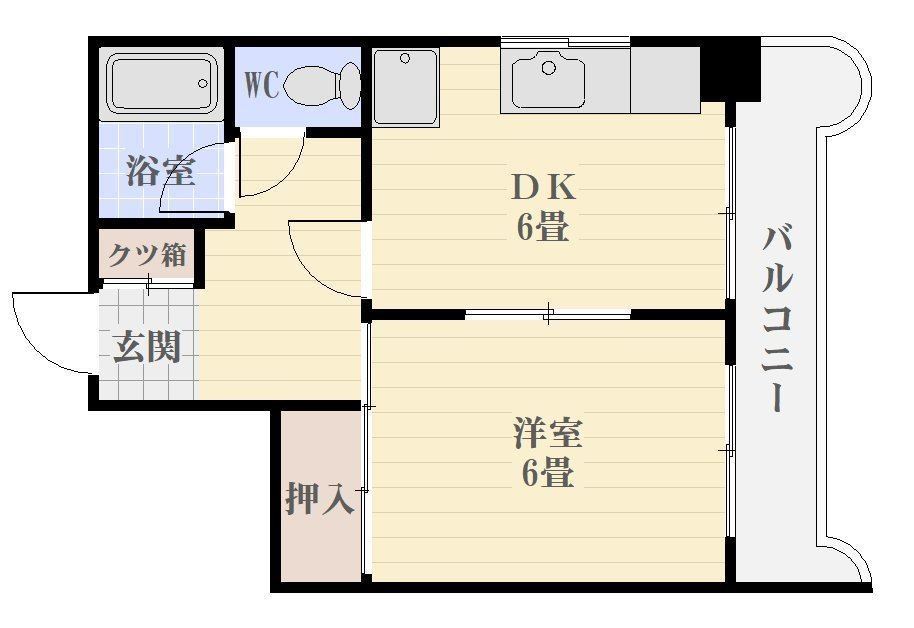 オーシャンハイツ 間取り