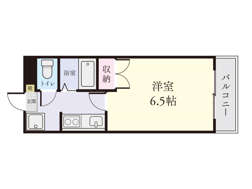ブルースター上本町 間取り