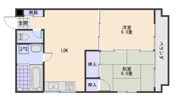 紫原ファイブビル 間取り