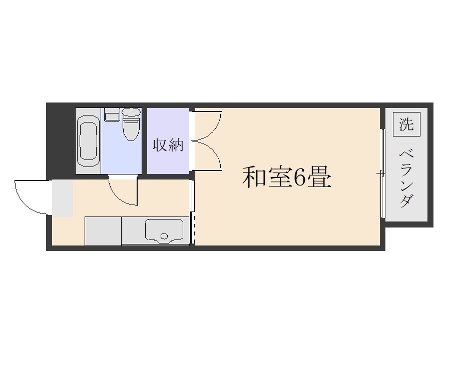 コーポ種子田 間取り