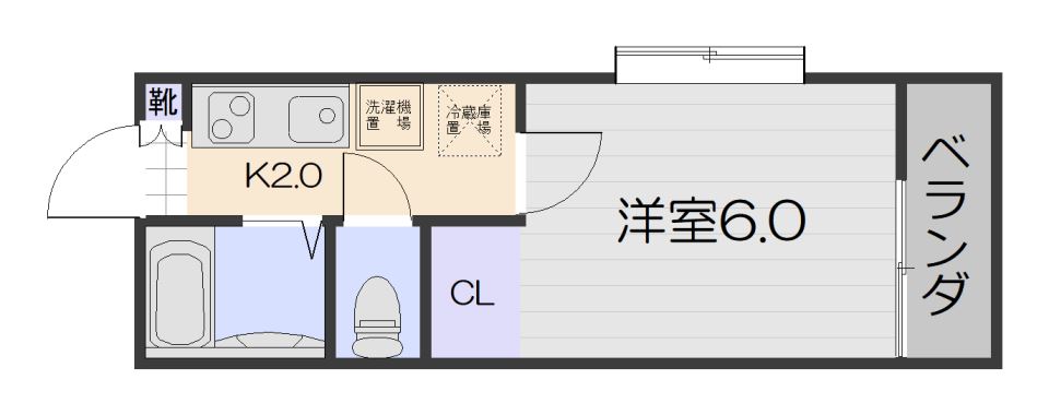 エントピア鴨池Ⅱ 間取り